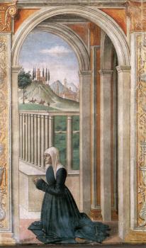 多梅尼科 基爾蘭達約 Portrait of the Donor Francesca Pitti-Tornabuoni 多梅尼科 基爾蘭達約 Portrait of the Donor Francesca Pitti-Tornabuoni